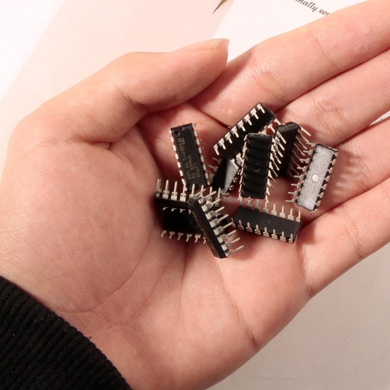 FOXTIP L293 L293D Stepper Push-Pull Motor Driver Controllers IC 16-Pin DIP-16 4.5V-36V (Pack of 12pcs) - Image 4